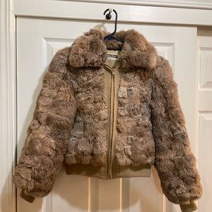 VINTAGE fur jacket